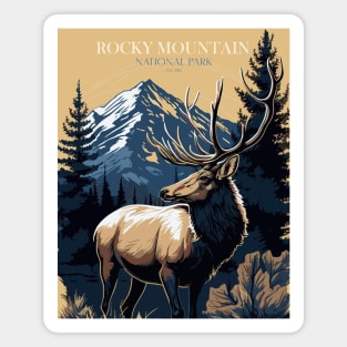 Rocky Mountain National Park Magnet